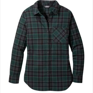 Outdoor Research Kulshan Flannel Tunic Button Down Shirt